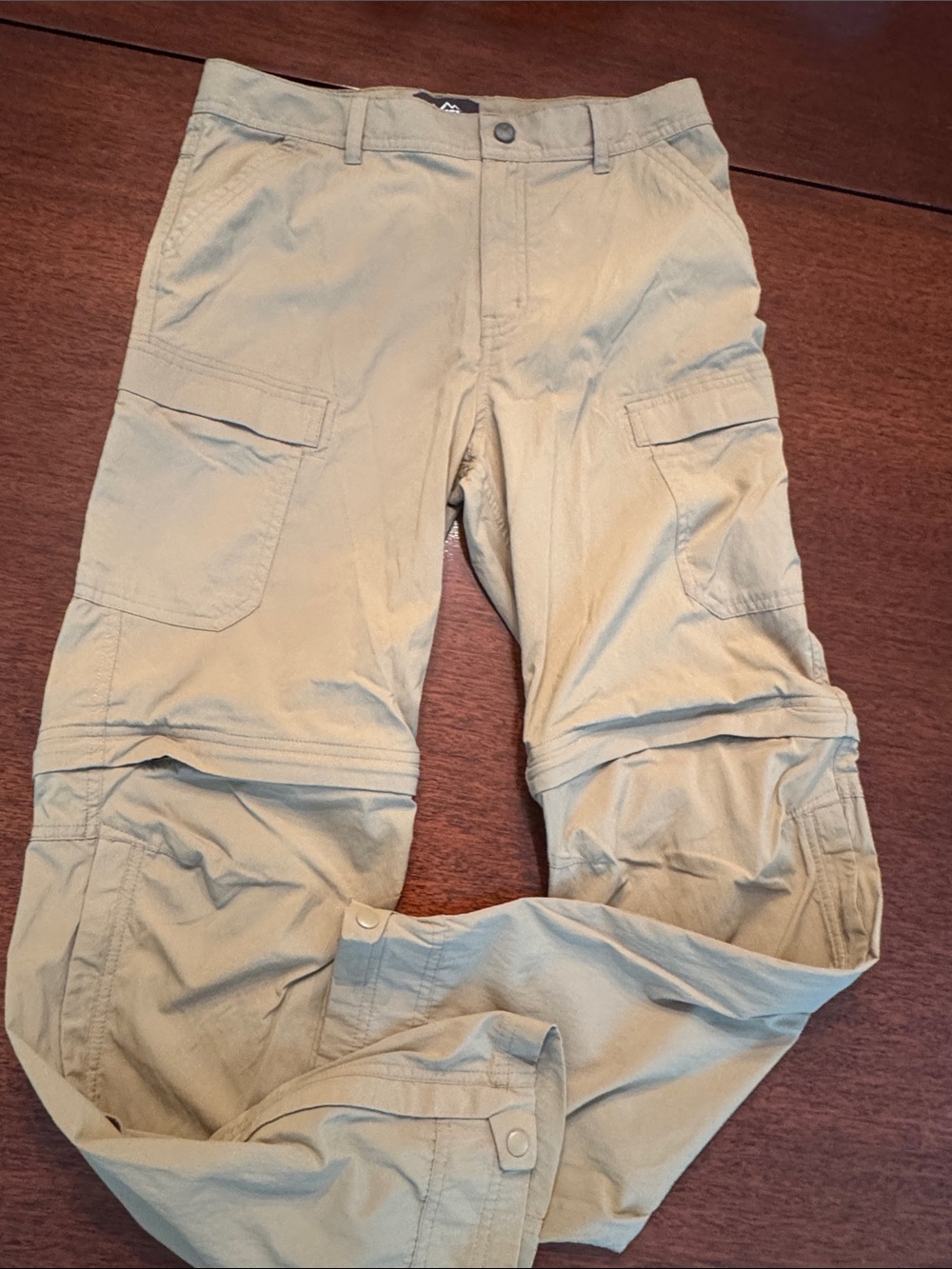 Boy’s REI Convertible Cargo Pants - Tan
